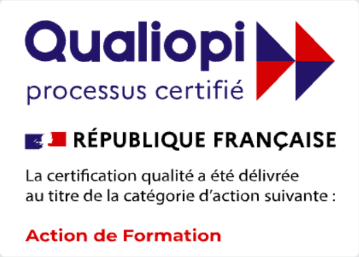 Forvatec Academy - Logotype certification Qualiopi catégorie actions de formation